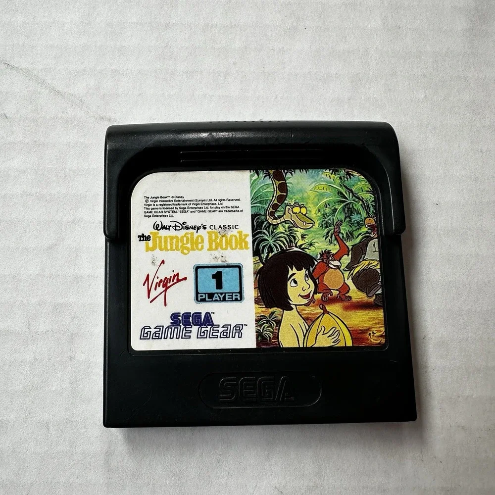 The Jungle Book Sega Game Gear -‎ Tested - Works